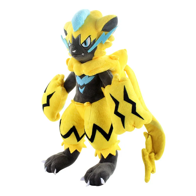 Плюшевая кукла Zeraoras милая мягкая Зверюшка позитивная энергия подарок на