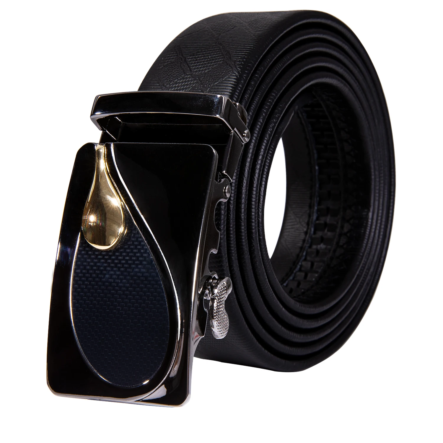 2173-DA Новое поступление мужской s ремень для мужчин Высокое качество 3 шт Автоматическая пряжка мужской 110-160 см черный ремень из натуральной кожи ремень с коробкой - Цвет: 2173-DA
