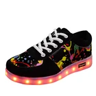 JawayKids11 цветов; Светящаяся обувь с подсветкой для влюбленных; Обувь с подсветкой для мальчиков и девочек; Унисекс; Светящиеся кроссовки; usb светильник; Светящиеся кроссовки для детей