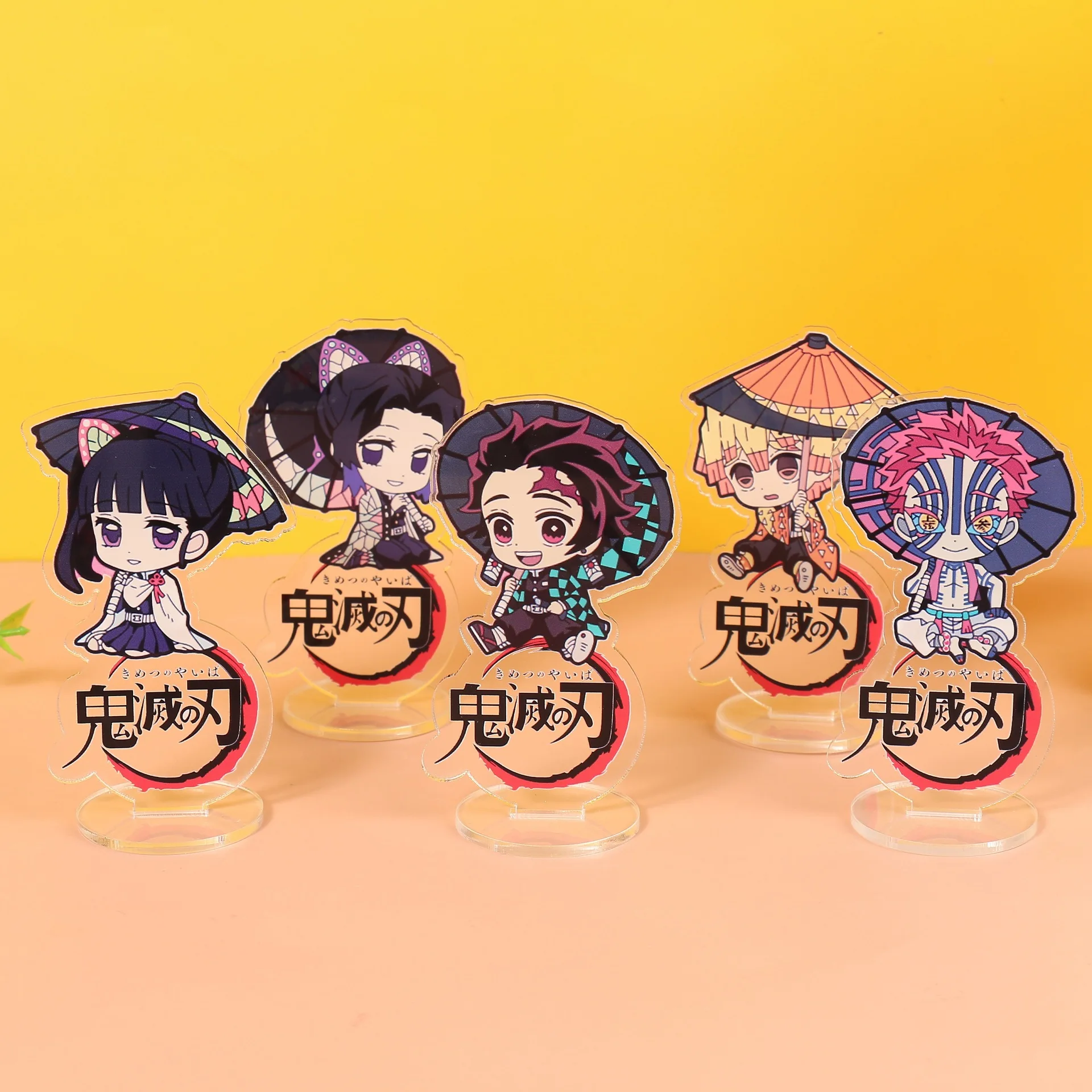 

Demon Slayer New And Umbrella Acrylic Card Station Station Table Ornaments Ghost Kill Team Around The Same