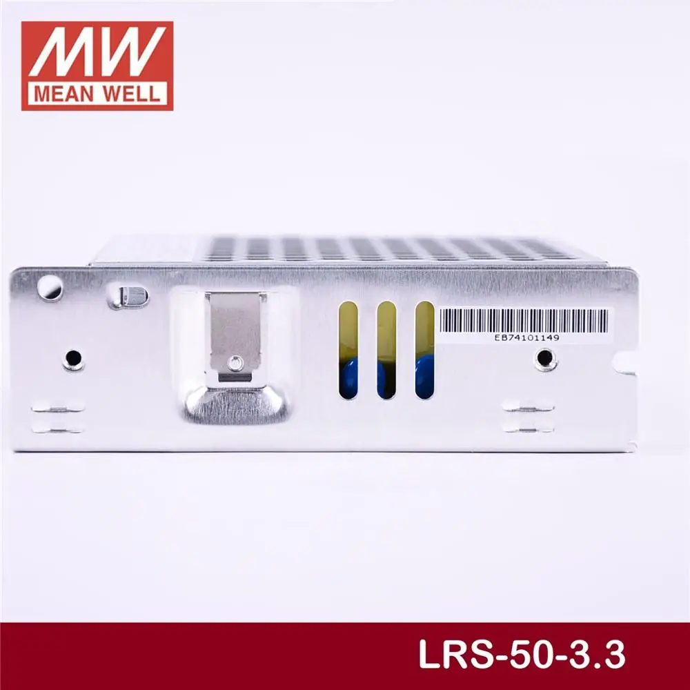 По специальной цене товара MEAN WELL! LRS 50 3.3 3 V 10A meanwell 33 W один Выход переключение