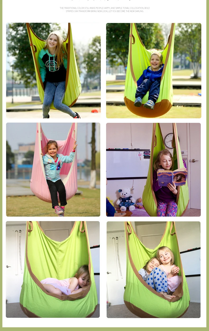 Детский гамак YOYIHOME садовая мебель подвесное сиденье для помещений портативные