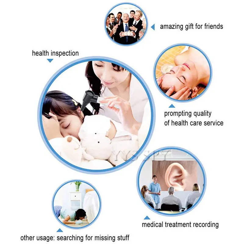 Фотоэндоскоп для врачей медсестер студентов ручной микроскоп ухода за ушами