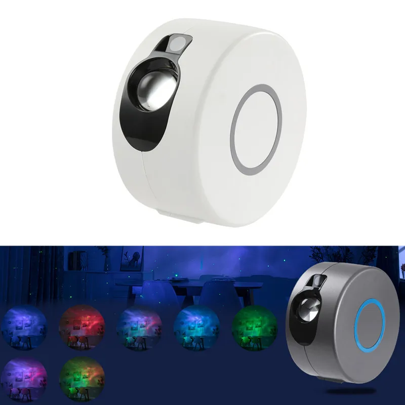 2020 новый звездный Ночной светильник проектор светодиодный ночник цветной 3D