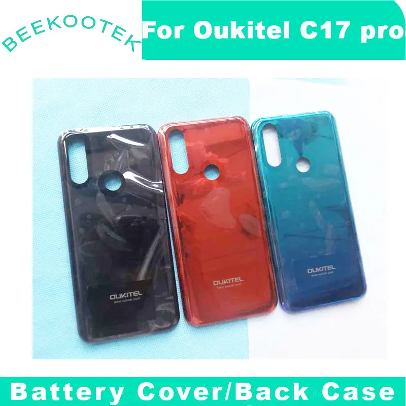 Новинка 100% оригинальная прочная крышка батарейного отсека oukitel C17 PRO для pro
