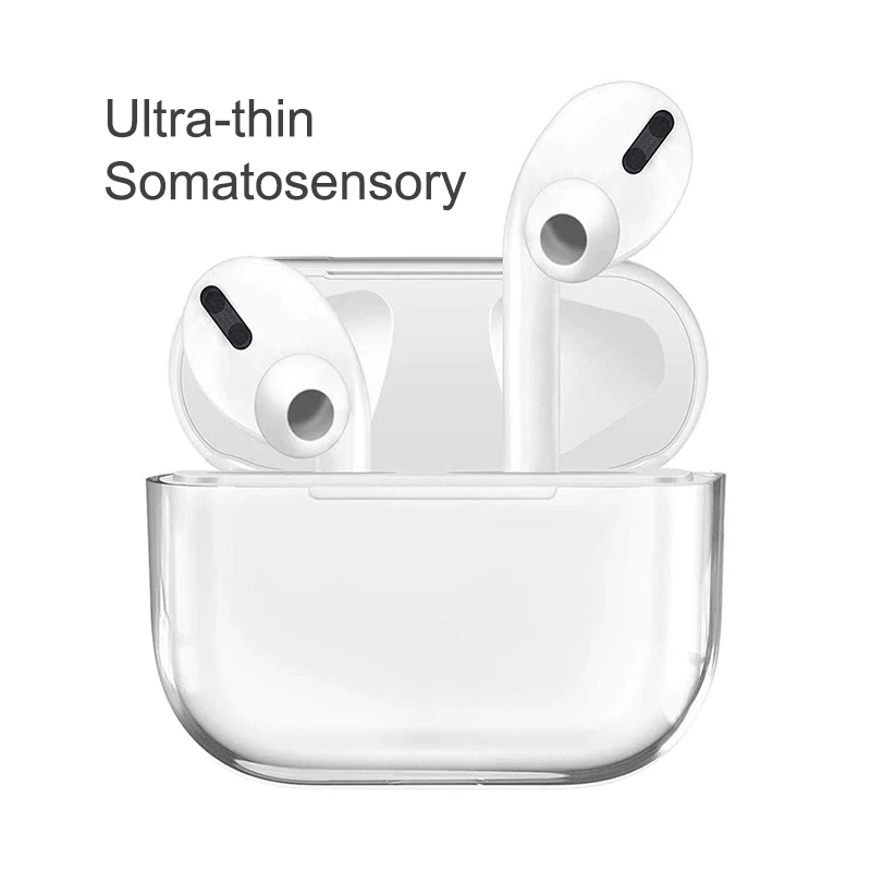 Ультратонкий чехол для Airpods Pro 3 прозрачный TWS Bluetooth наушников Жесткий Чехол ПК Air