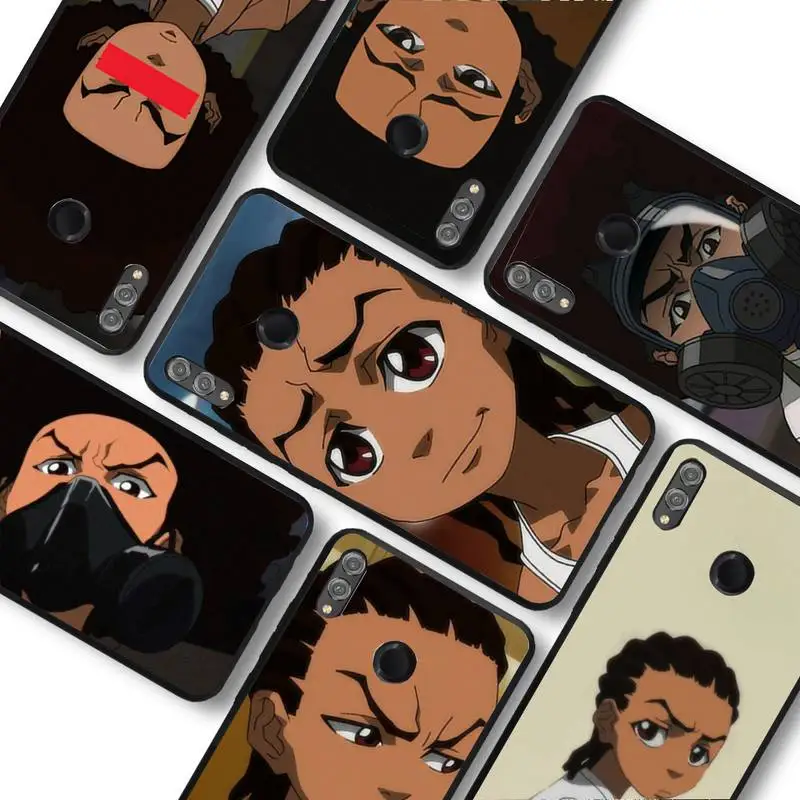 

Huey Freeman Boondocks Phone Case For Huawei honor10Lite 10i 20 8x 10 Funda for Honor9lite 9xpro Back Coque