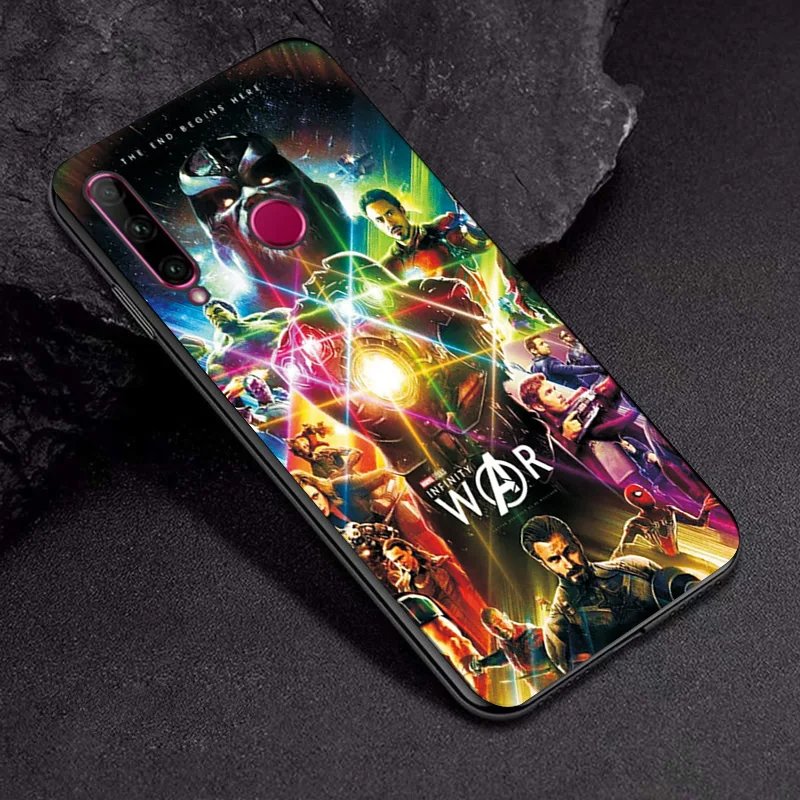 TPUBLK654 Чехол Marvel Hero для Honor 10, мягкий черный чехол из ТПУ, чехол для huawei Honor 10, 5,84 дюймов, Honor 10i 10 Lite view 10, чехол - Цвет: TPUBLK654