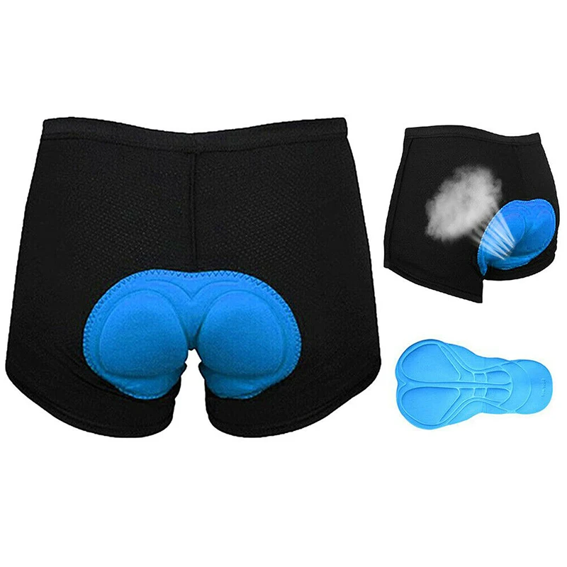 Bike Shorts Men Women Cycling Bicycle Underwear Riding with Sponge Gel 3D Padded Unisex | Спорт и развлечения