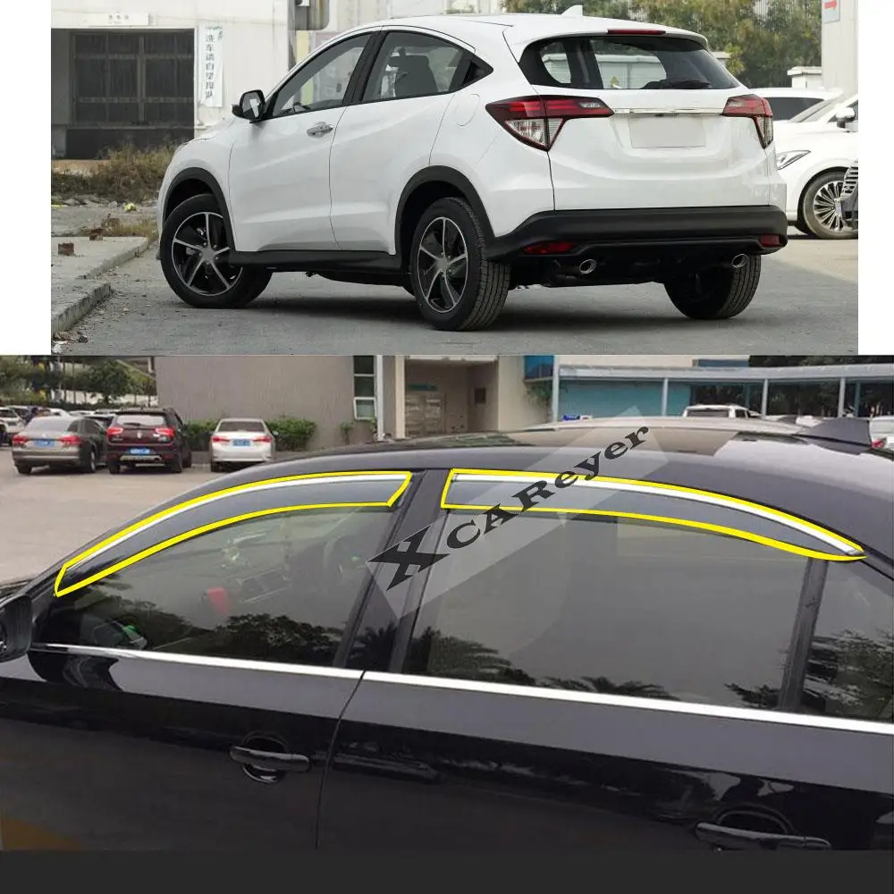 Наклейка на окно для Honda EV1 XRV зеркальное стекло ветрозащитный козырек от дождя и
