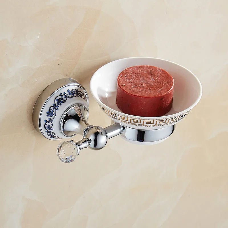 zgrk paper holder crystal bathroom hardware washroom robe hook soap holder towel bar cup holder bathroom accessories set free global shipping