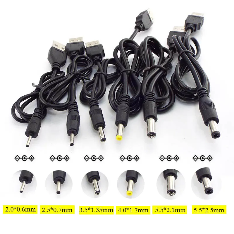 Удлинительный кабель USB A Male DC 2 0 6 5 3 1 35 4 7 мм|Соединители| |