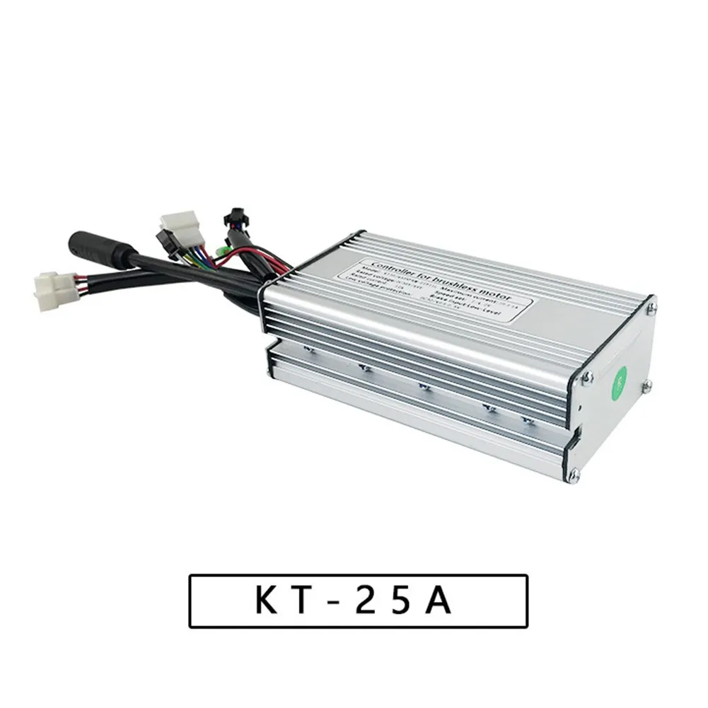 

DC36V 48V KT25A E-bike Sine Wave Controller With Light Line For 750W Brushless Motor 12A Low Level Cycling Parts Accessories