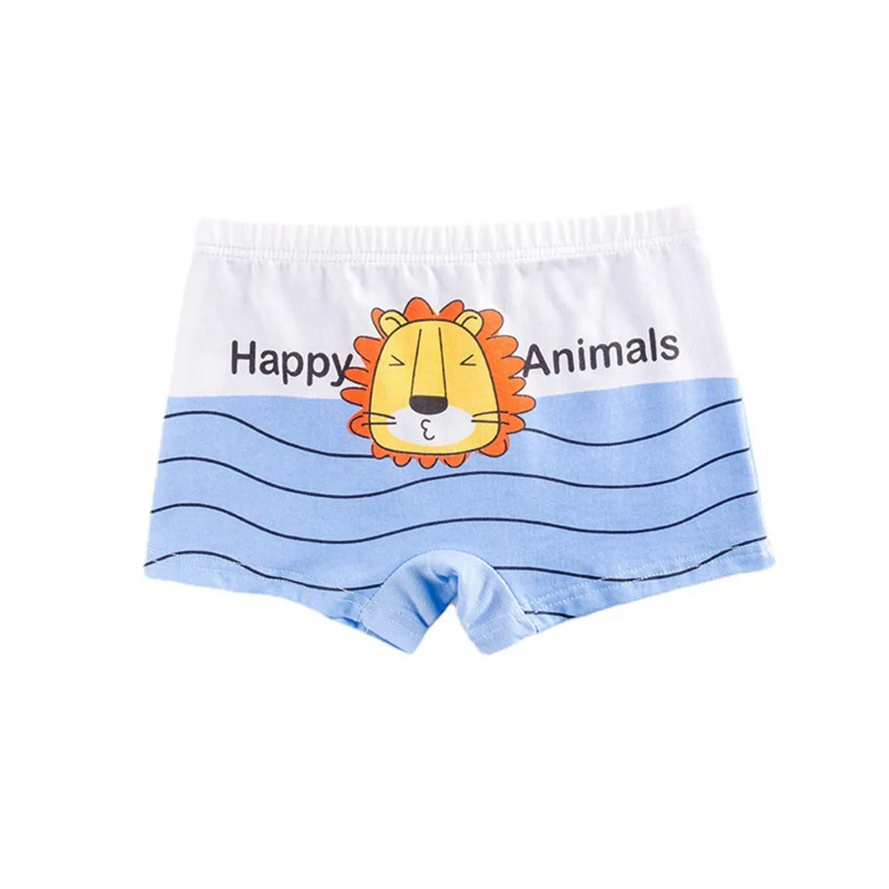 Ropa interior infantil para ni&ntilde;os, pantalones cortos de dibujos animados, calzoncillos de algod&oacute;n suave, bragas con patr&oacute;n de coche, 4/5 unids/lote-5