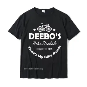 Deebos Bike Rentals Bike Rider Funny Gift T-Shirt Tshirts Tops Shirts Cheap Cotton Normal Hip Hop Adult