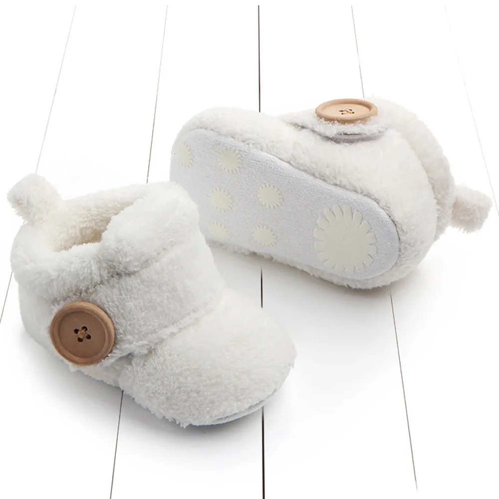 

Fashion Children Boots shoes Lovely Toddler Shoes First Walkers Baby Shoes Round Toe Flats Soft Slippers baby Shoes new style