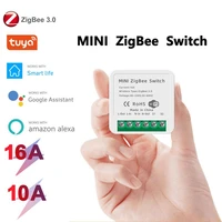 tuya zigbee diy 3 0 smart light switch module breaker smart home automation control work with alexa google home supports 2 way