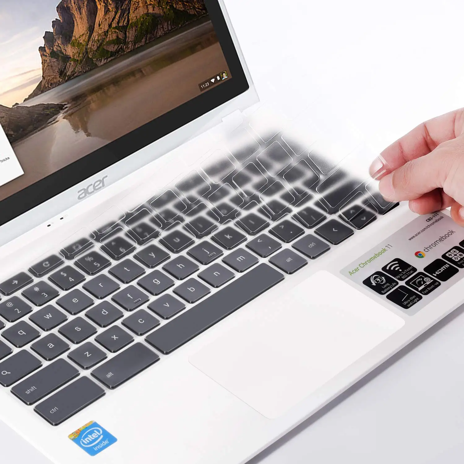 Для клавиатуры ноутбука из ТПУ Защитная обложка для Acer Chromebook 11 6 CB3 111 C740 C720 C720P 13 3