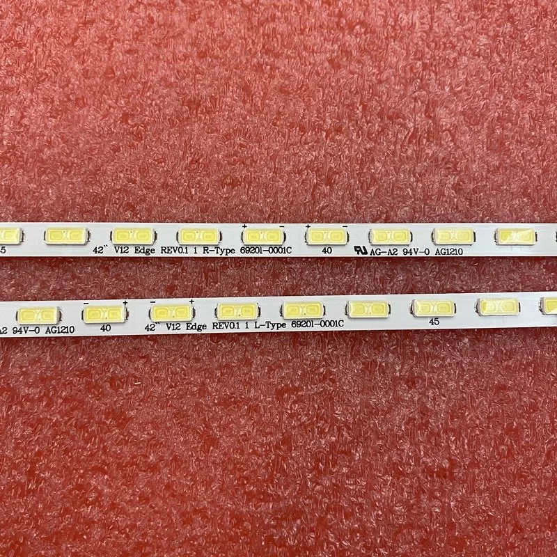 Лента подсветки светодиодная 2 шт./компл. для Panasonic TX-L42ETX54 TX-L42ET5B Tc-142et5b 42 V12 Edge R L