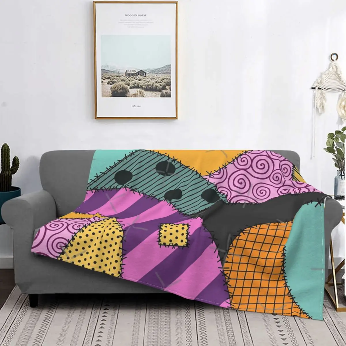 

Покрывало для кровати в клетку, 90 полотенец