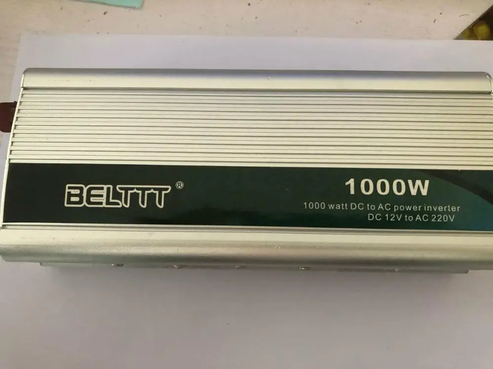 Автомобильный инвертор 1000 Вт 12 В постоянного тока 220 переменного выход питания |