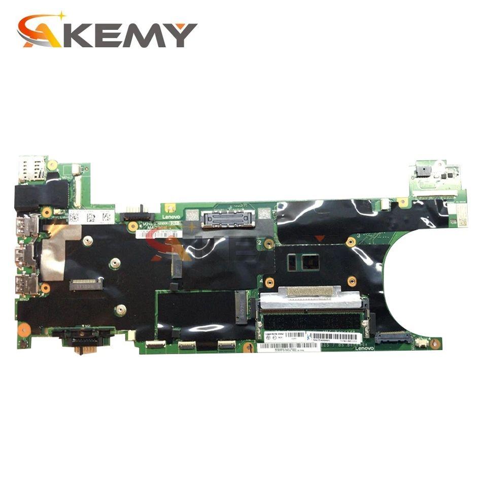 akemy for lenovo thinkpad t470s laptop motherboard nm b081 motherboard cpu i7 7500u 8gb ram fru 01yr134 01er308 01er309 01er310 free global shipping