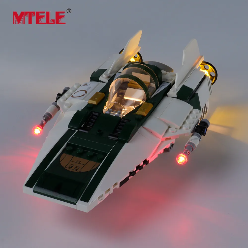 

YEABRICKS LED Light Kit for 75248 Resistance A-Wing Star fighter Toys