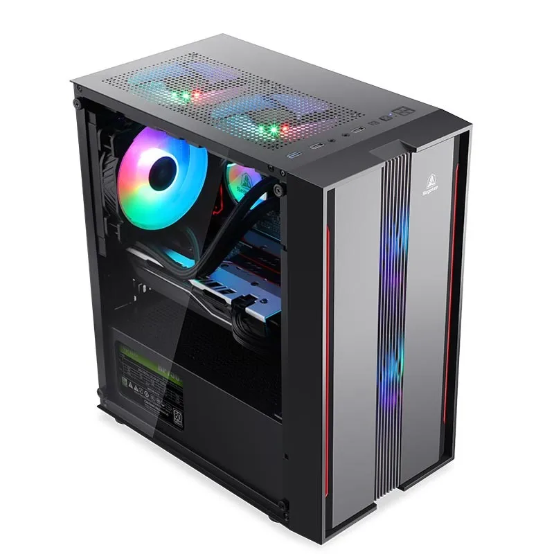 Настольное шасси сделай сам бесшумный боковой пылезащитный компьютер для