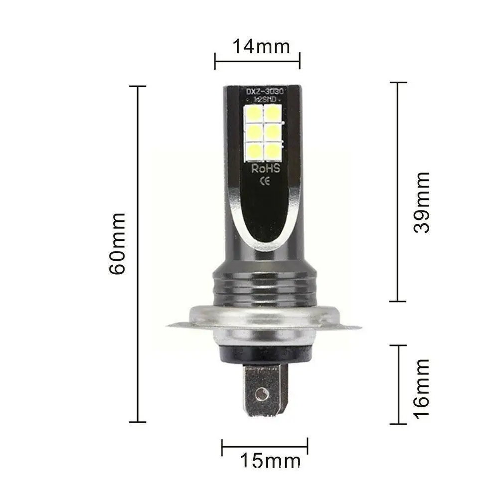

Car Mini Headlight Kit Bulb Set White 6000K Motorcycle Signal Z4O1