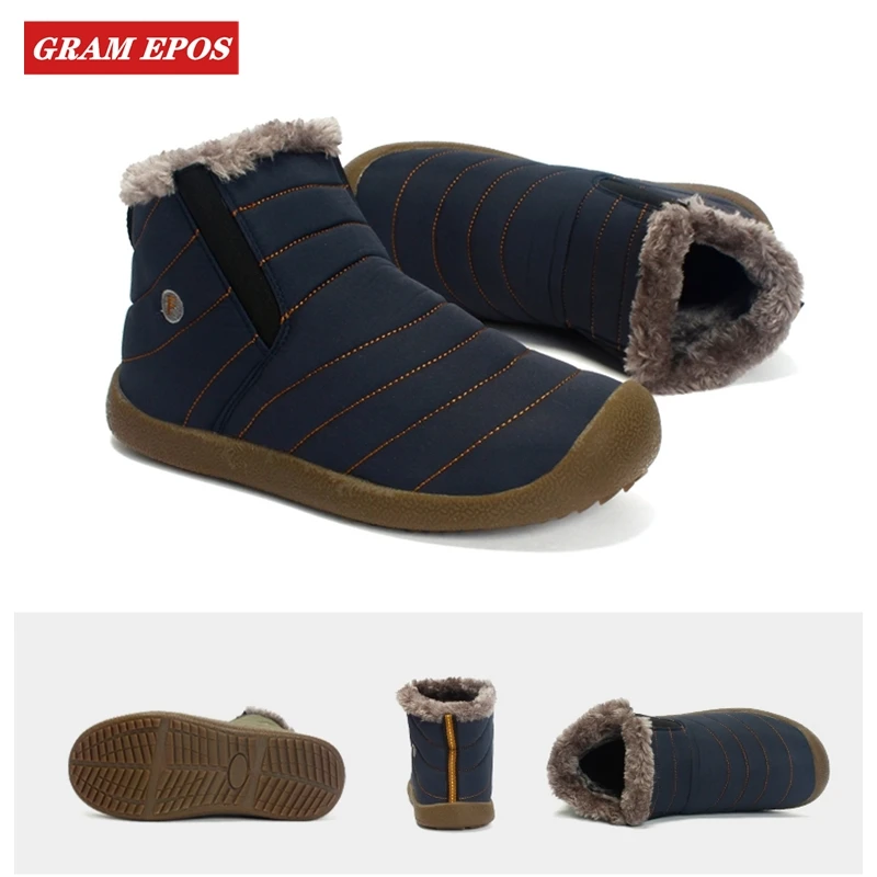 GRAM эпос мужские Водонепроницаемые зимние ботинки пара теплые боты Ботинки с