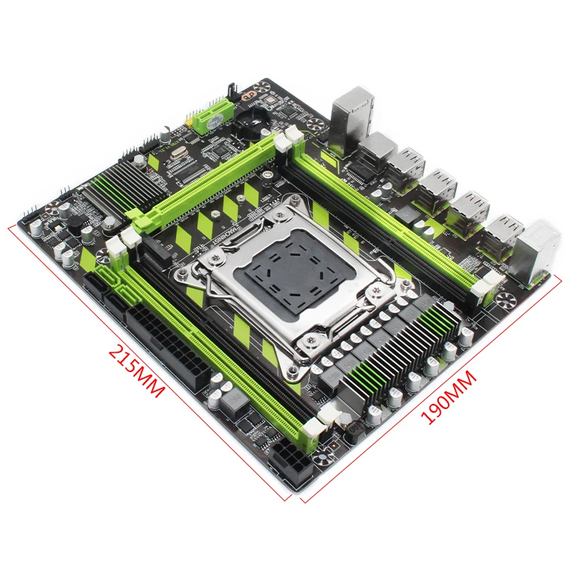 Комплект материнской платы X79 LGA 2011 с процессором Intel Xeon E5 2640 и 16G(4*4G) DDR3 ECC ram memory M-ATX
