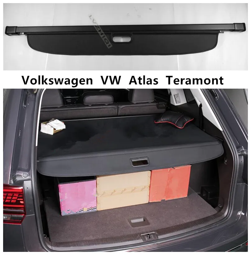 Багажник заднего багажника защитная крышка для Volkswagen VW Atlas Teramont 2017 2018 2019 2020