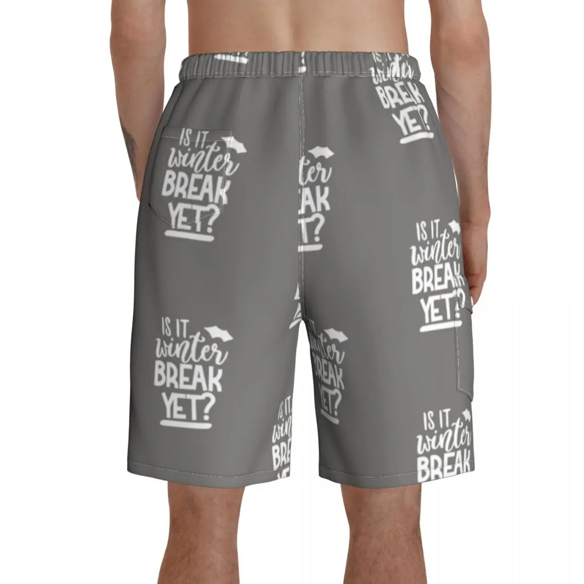 

Mom Board Shorts Polyester Swimming Trunks Beach Funny Men Swim Trunks