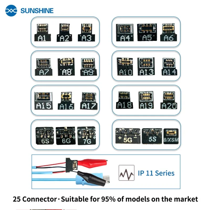 Солнечный свет умная линия питания аккумулятора автоматического распознавания