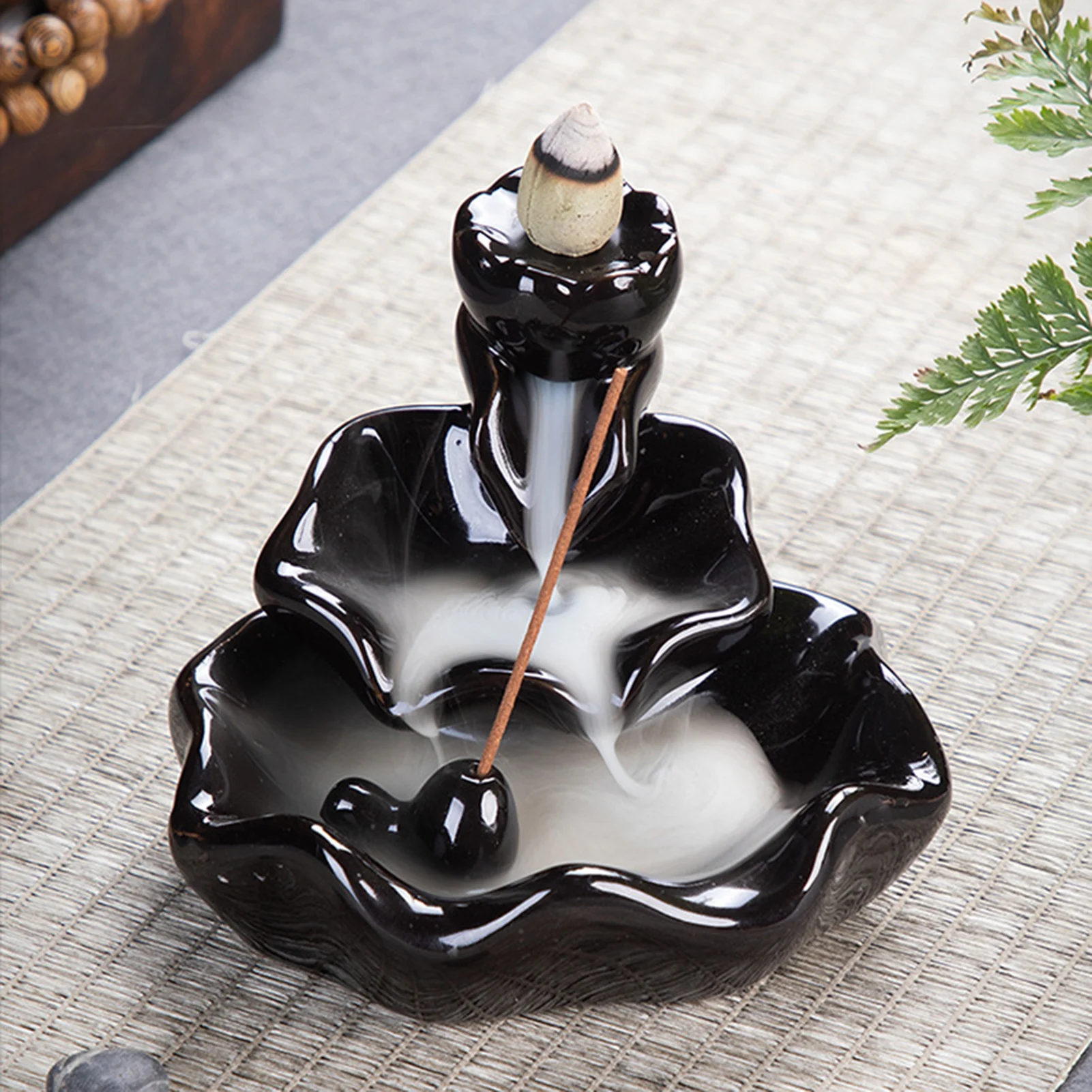 600 шт. натурального сандалового дерева обратного Ладан красочные Крытый башня из