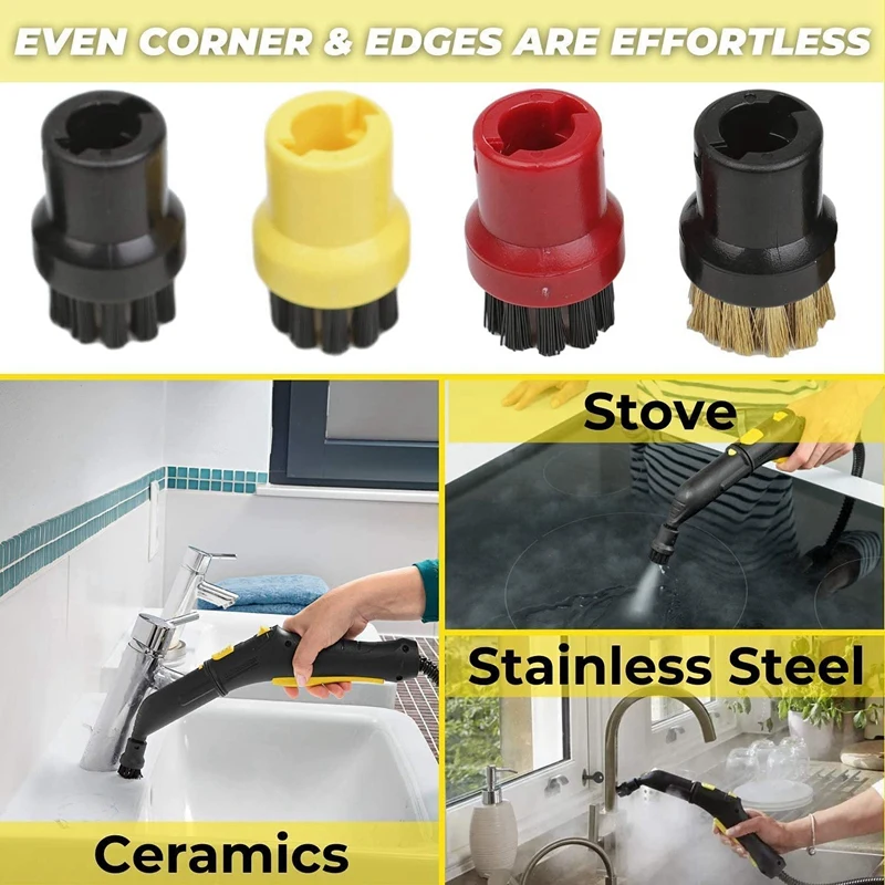 8 шт. насадки для пароочистки Karcher SC1 SC2 SC3 SC4 SC5 SC7 CTK1 |