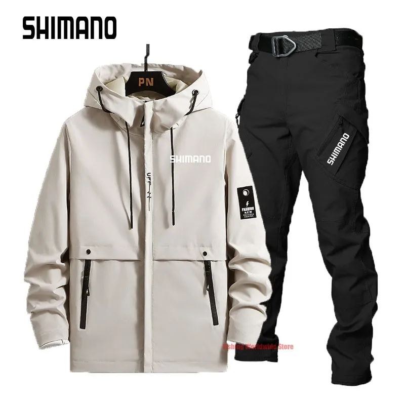 

2021 Shimanos Fishing Suits Top Quality Summer Autumn Fishing Jacket And Waterproof Pants Outdoor Hiking Fishing Clothings