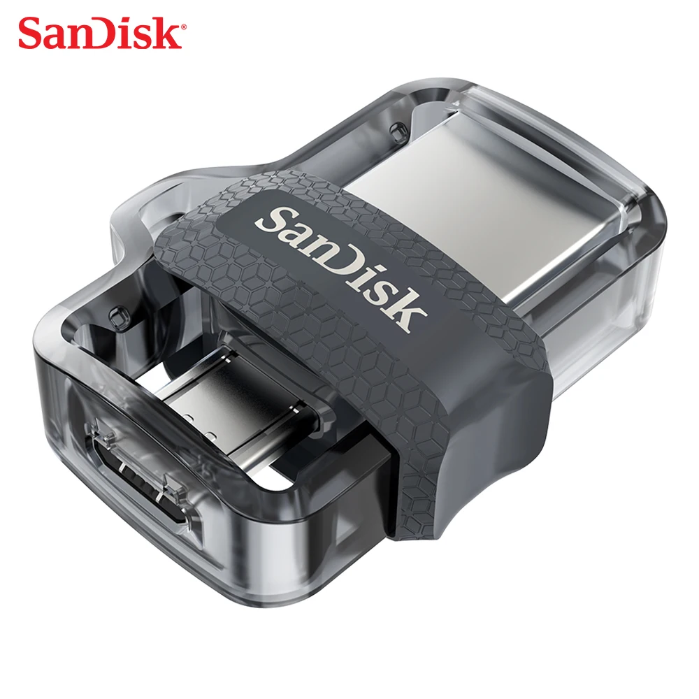Многофункциональный флеш-накопитель Sandisk, USB type-c и Micro usb 3.0, 16 ГБ, 32 ГБ, 64 ГБ, 128 ГБ, 256 ГБ от AliExpress WW