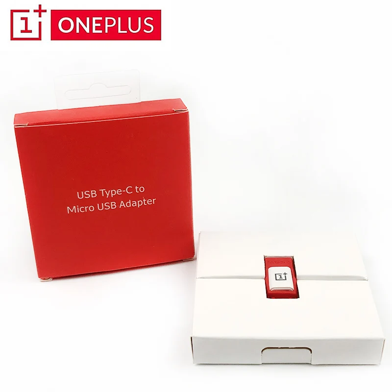 Оригинальный адаптер Oneplus Micro USB к C микро коннектор Type c для мобильного телефона One