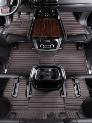 

Top quality rugs! Custom special car floor mats for KIA Carnival 7 seats 2021 waterproof carpets for Carnival 2022,Free shipping