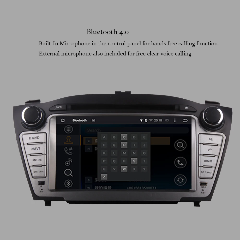 Восьмиядерный автомобильный Dvd плеер HD 7 &quotAndroid 9 0 gps для Hyundai IX35 Tucson 2009 2014
