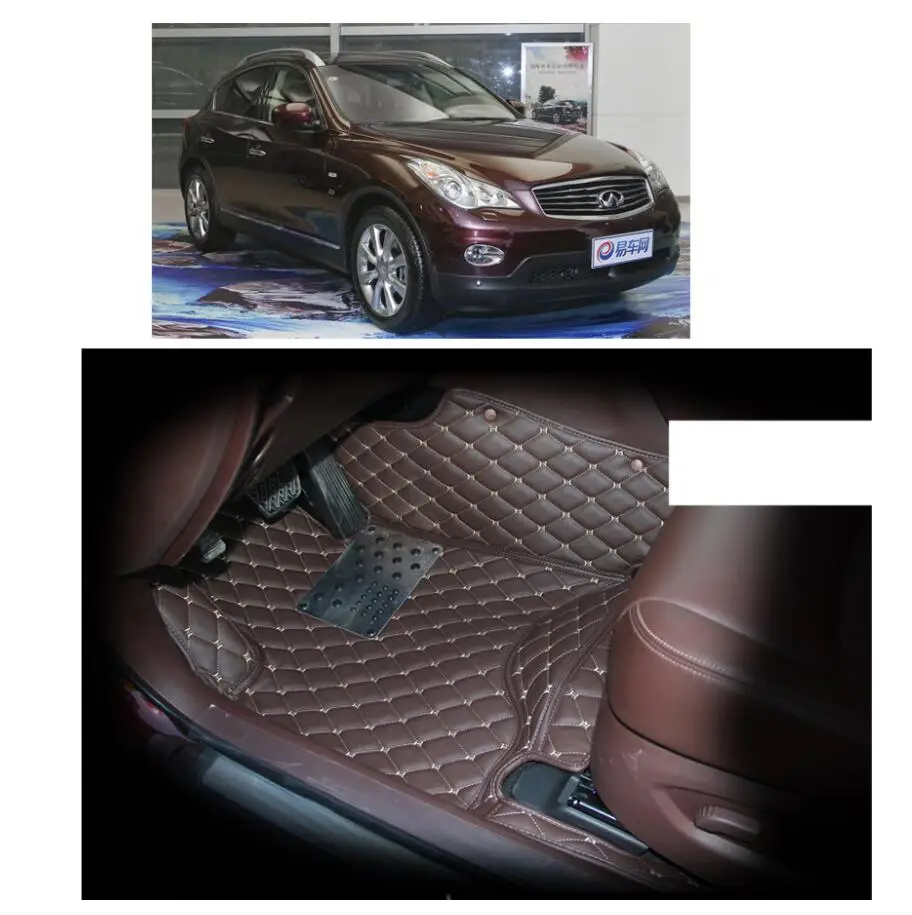 for leather car interior floor mat for infiniti qx50 2007 2008 2009 2010 2011 2012 2013 2014 2015 2016 2017 2018 2019 2020