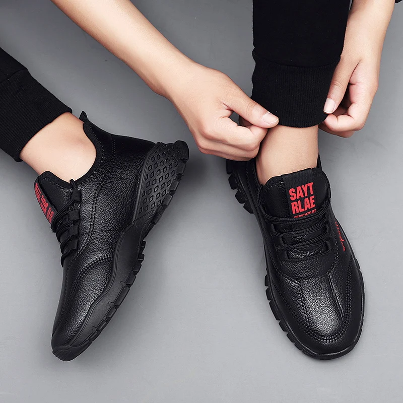 

New Light Men Shoes Comfortable Casual Men's Sneaker Breathable Non-slip Wear-resistant Outdoor Walking Shoes