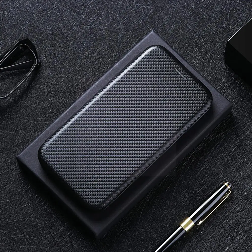

Carbon Fiber For Z Fold 3 Multi-function Housing Shockproof For Leather Protective T3d9