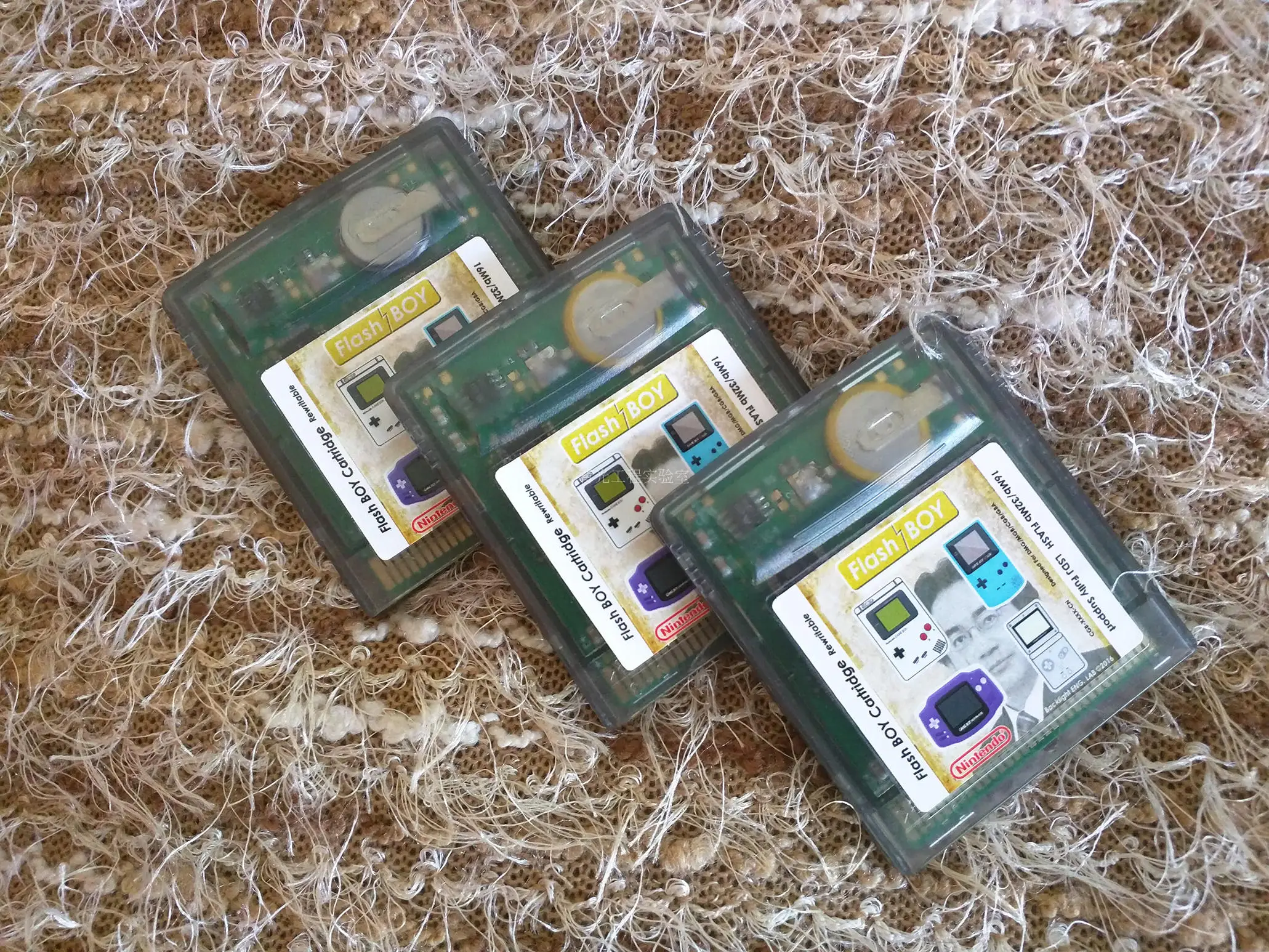 

GB / GBC игра сжигание карты часы карта чип памяти Gameboy LSDJ