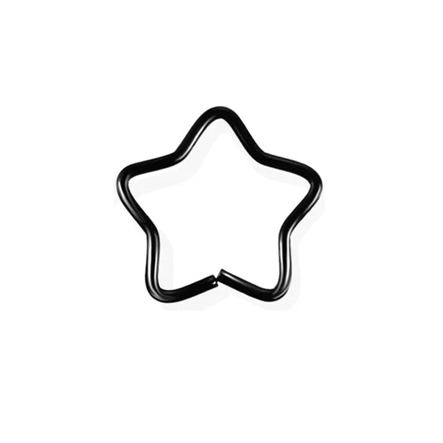 Серьги-гвоздики Для Пирсинга Ушей 5 шт. стальные серьги-гвоздики для пирсинга