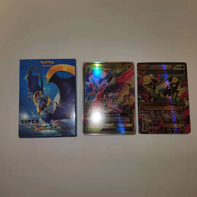 20 мегапикселей + 40GX французская версия карт Pokemon Ptcg 60 шт. в коробке коллекционная