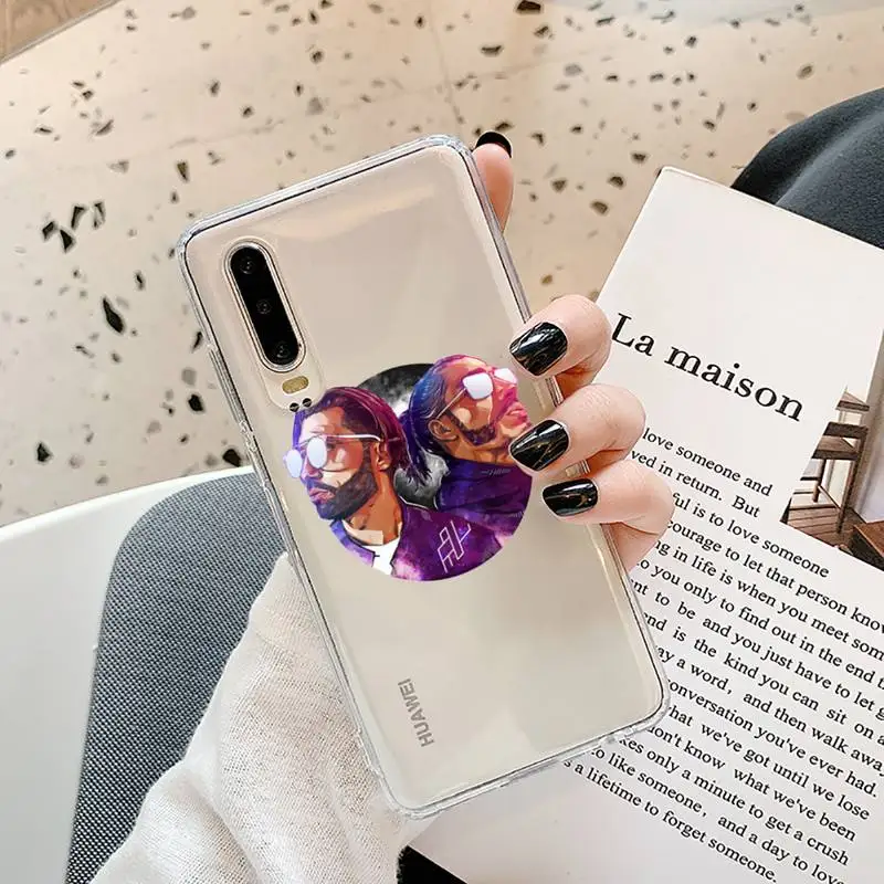 

PNL QLF Rapper Phone Case Transparent for Samsung A71 S9 10 20 HUAWEI p30 40 honor 10i 8x xiaomi note 8 Pro 10t 11