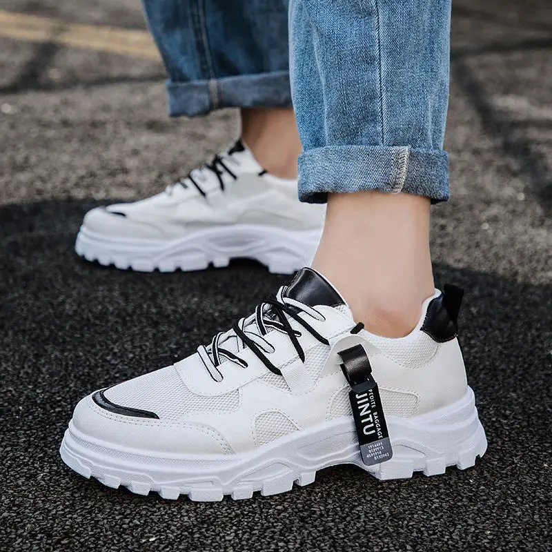 

Men Breathable Mesh Casual Shoes Autumn Sneakers Men Comfortable Fashion Tenis Masculino Adulto Sneakers