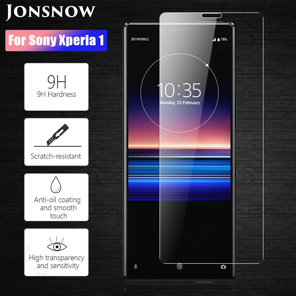 Закаленное стекло JONSNOW для Sony Xperia 1 J8110 J8170 J9110 защита экрана 6 5 дюйма 2.5D 9H